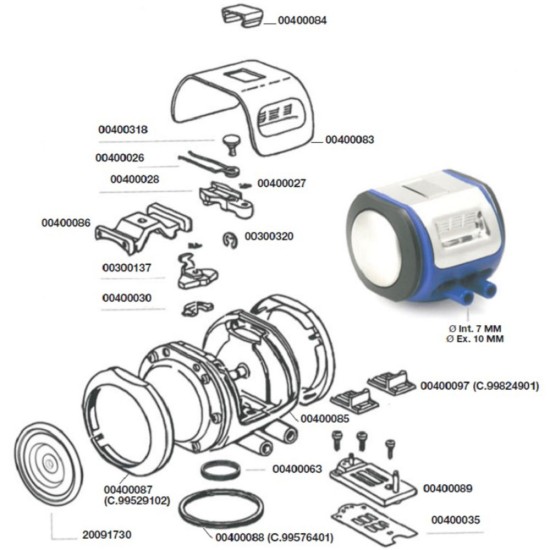Пулсатор HP102 за ''DeLaval''