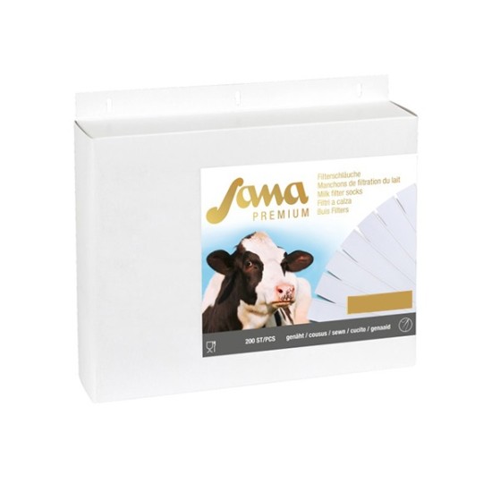 Филтри за мляко Sana Premium 455x60 шити за GEA, 250 бр.